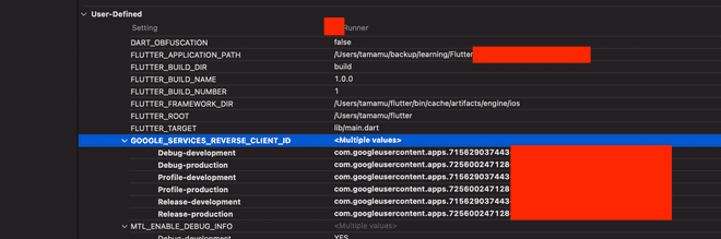 google services reverse id b